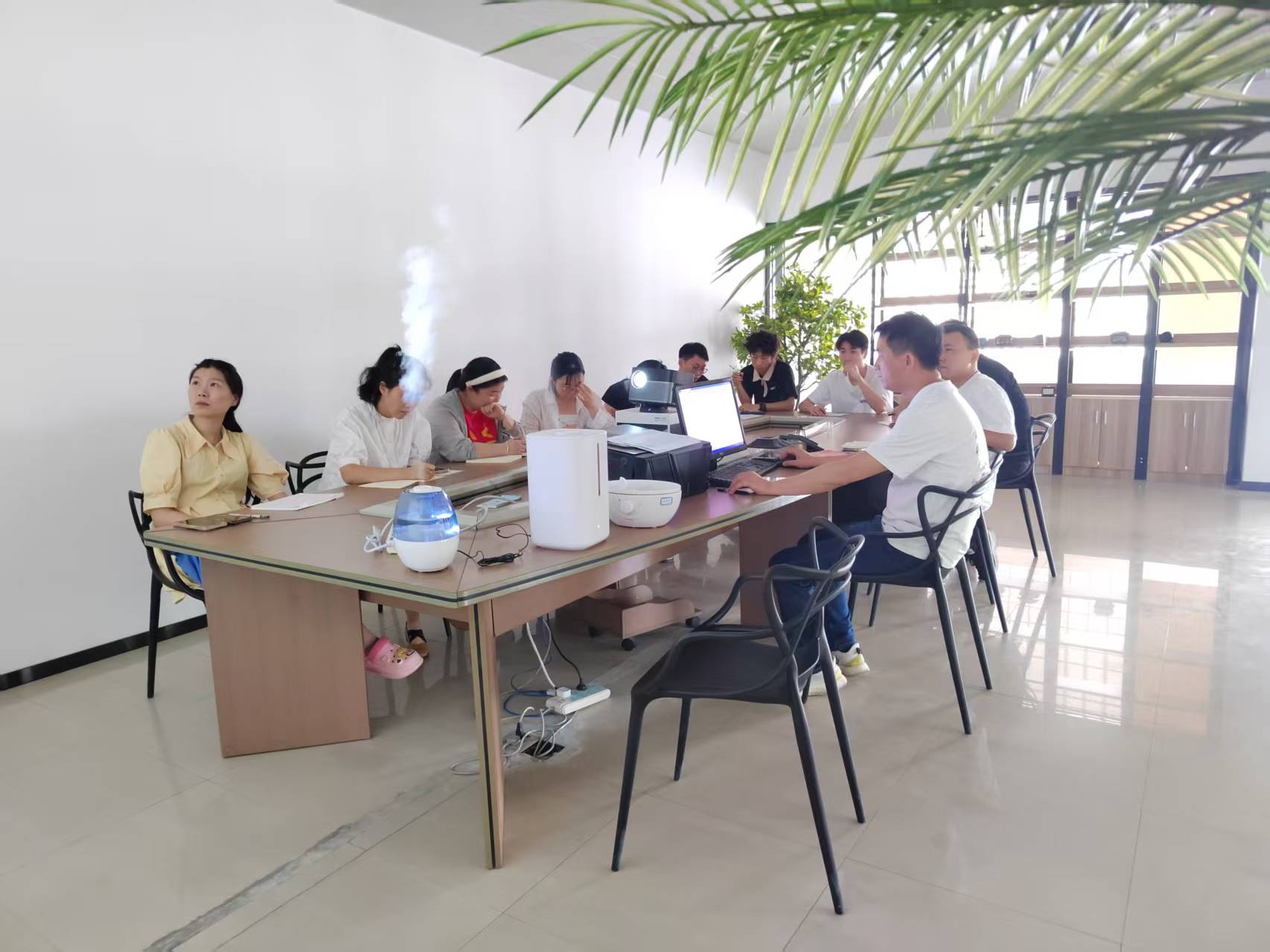 Sesión de adestramento de coñecemento do humidificador