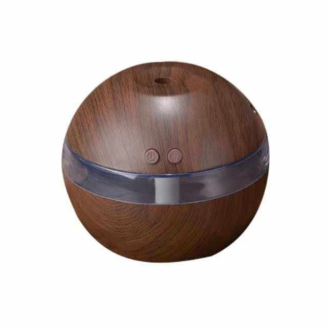 Humidificador USB con luz nocturna redonda de 300 ml