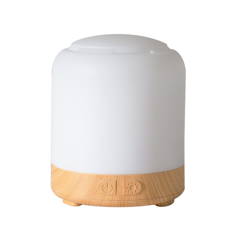 Lámpada aromática Humidificador difusor de vetas de madeira portátil USB