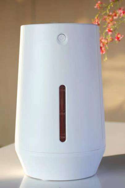 Humidificador de chorro dual con luces coloridas para oficinas interiores