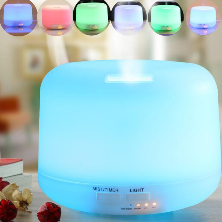 Mini humidificador ultrasónico difusor de aromaterapia de 500 m