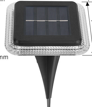 Luces LED solares para exteriores