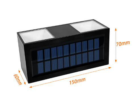 Lámparas solares para exteriores impermeables