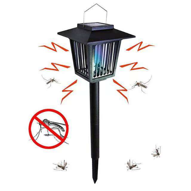 Luz solar impermeable para matar mosquitos