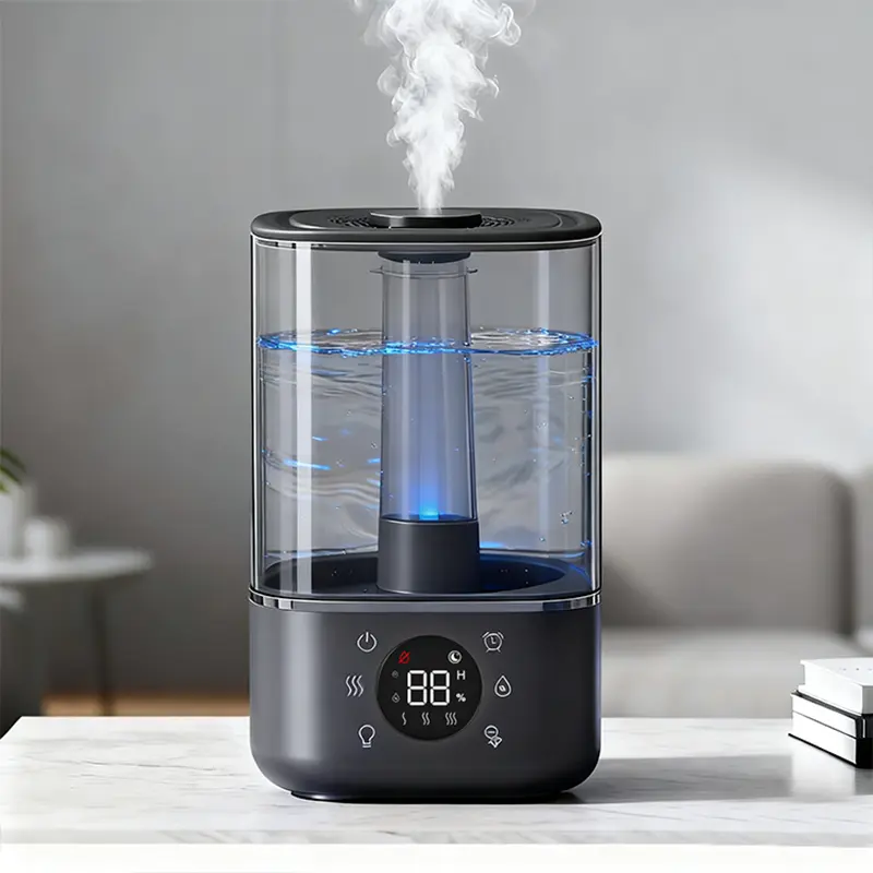 Humidificador de néboa fría de recheo superior