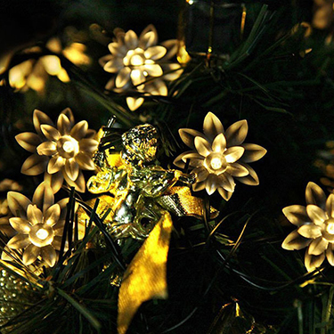 Luz de corda decorativa ao aire libre